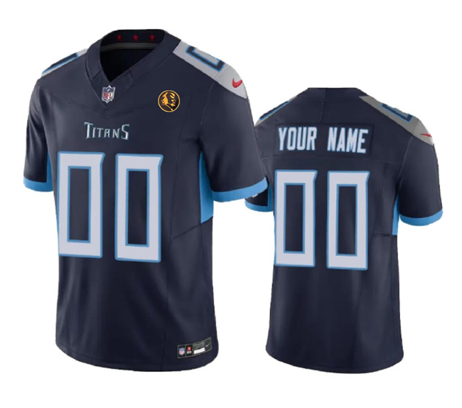 Custom Tennessee Titans Vapor F.U.S.E. Limited Jersey